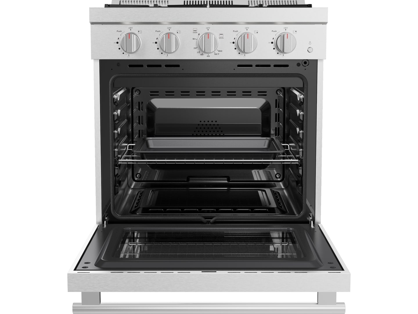 30" Four-Burner Gas Range supporting product visual 1